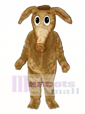Comic Aardvark Mascot Costume Animal 