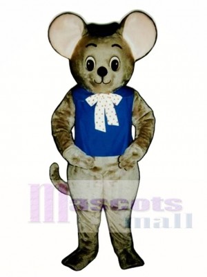 Maxi Mouse with Vest & Hat Mascot Costume