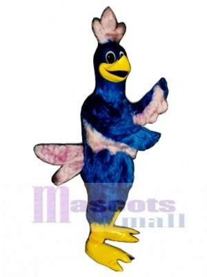 Cute Comic Ostrich Mascot Costume Bird