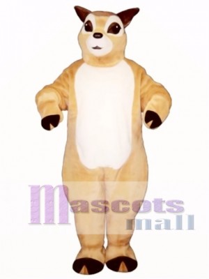 Cute Fawn Deer Mascot Costume