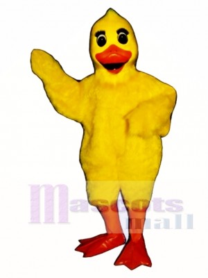 Cute Duck Mascot Costume Poultry 