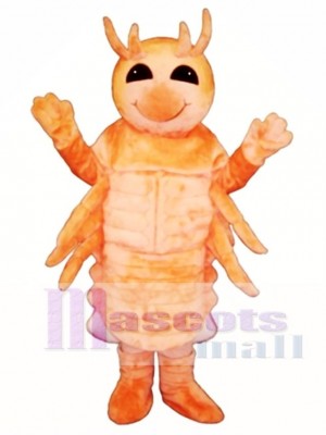 Cute Shrimp Mascot Costume Animal