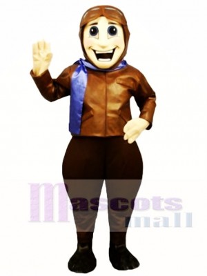 Perry Pilot Mascot Costume People
