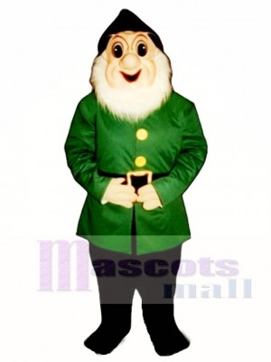 Christmas Elf with Glasses Mascot Costume