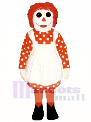 Girl Rag Doll Mascot Costume