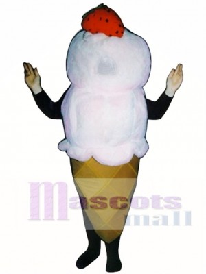 Ice Cream Cone Mascot Costume