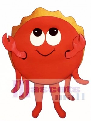 Cute Happy Crab Mascot Costume Animal