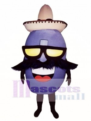 Mexican Jumping Bean Mascot Costume Vegetable
