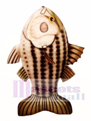 Striped Bass Mascot Costume