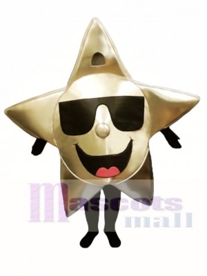 Star with Shades Mascot Costume