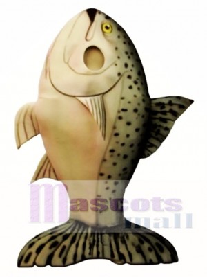 Salmon Mascot Costume Animal