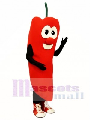 Sunny Red Pepper Mascot Costume