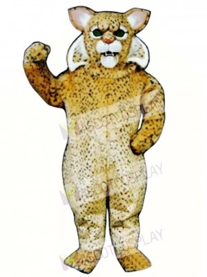 Cute Bobcat Cat Mascot Costume Animal 