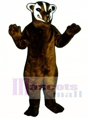 Badger Mascot Costume Animal 
