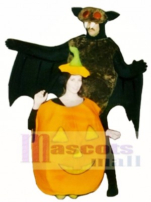 Pumpkin Mascot Costume Plant