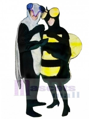 Mosquito(on the left) Mascot Costume