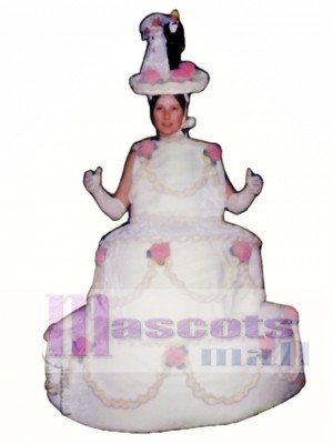 Three Layer Cake Mascot Costume