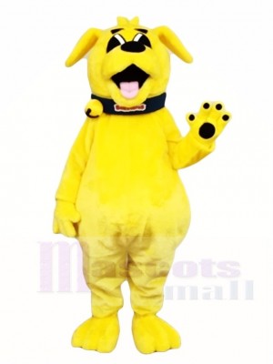 Yellow Dog Mascot Costumes Animal 
