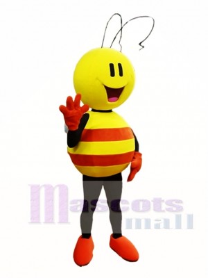 Yellow and Orange Bee Mascot Costume Insect Mascot Costumes