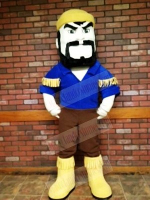 Black Beard Voyageur Boatman Woodman Mascot Costumes People