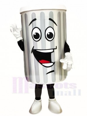 Garbage Trash Can Ash Bin Mascot Costumes 