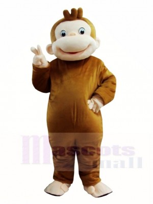 Curious George Monkey Mascot Costumes Animal