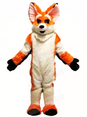 Orange Husky Dog Fursuit Fox Mascot Costumes Animal 