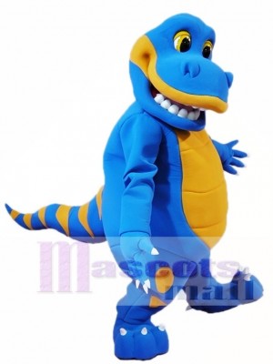 Blue Dinosaur Mascot Costumes  