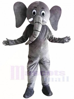 Gray Elephant Mascot Costumes Animal 