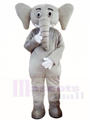 Grey Elephant Mascot Costumes Animal