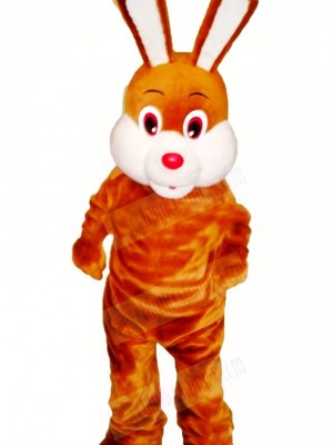 Brown Easter Bunny Rabbit Mascot Costumes Animal 