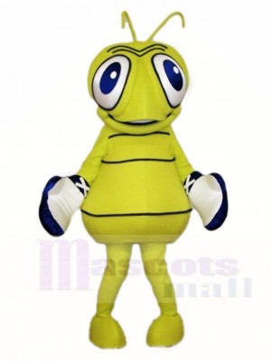 Green Flu Bug Mascot Costumes Insect
