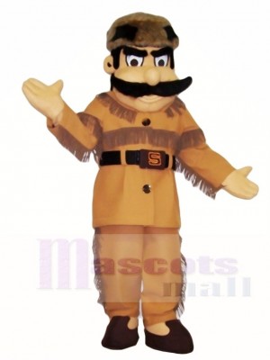 Frontiersman Hunter Mascot Costumes People 