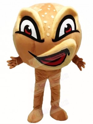 Ugly Angry Face Bread Mascot Costumes Food Snack