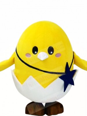 Chick In Egg Mascot Costumes Poultry