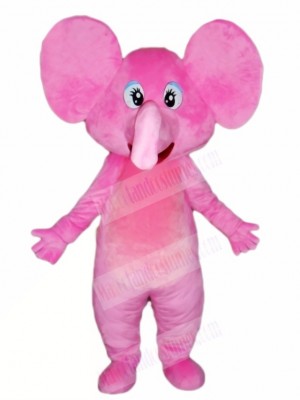 Pink Elephant Mascot Costumes Animal 