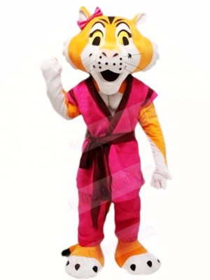 Kung Fu Tiger Tigress Mascot Costumes Animal