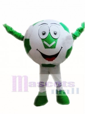 Green Ball Football Mascot Costumes 