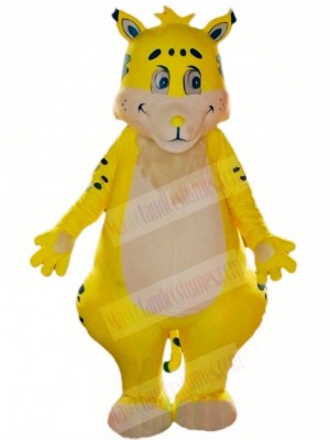 Yellow Tiger Mascot Costumes Animal