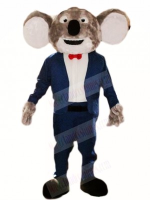 Blue Suit Koala Bear Mascot Costumes Animal 