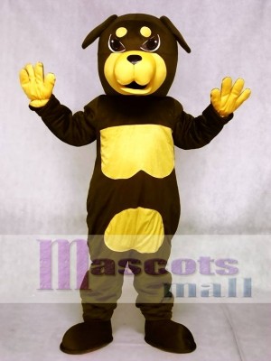 Cute Rottweiler Dog Mascot Costumes Animal