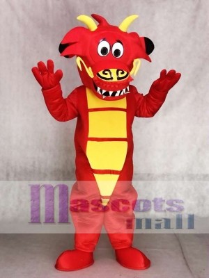 Red Legendary Dragon Mascot Costumes 