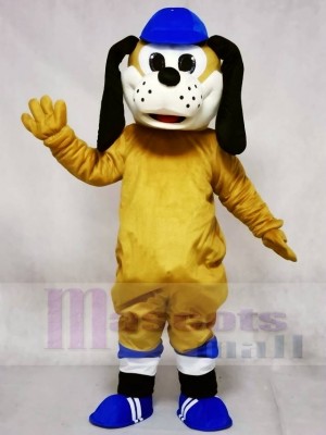 Dog in Blue Hat Mascot Costumes Animal 