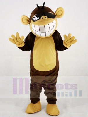 Funny Happy Monkey Mascot Costumes Animal  