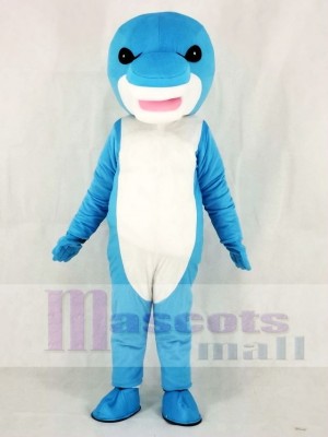 Blue Shark Mascot Costumes Sea