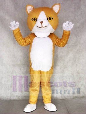 Happy Cat Mascot Adult Costumes Animal