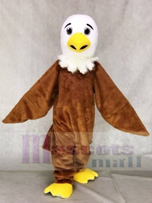 White Head Friendly Eagle Mascot Costumes Animal