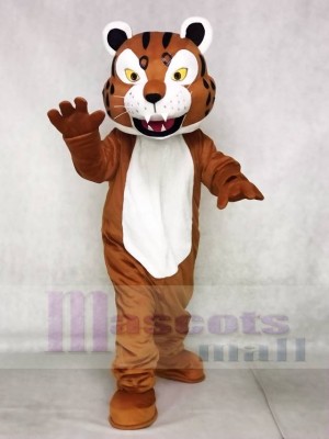 Brown Bobcat Mascot Costumes Animal