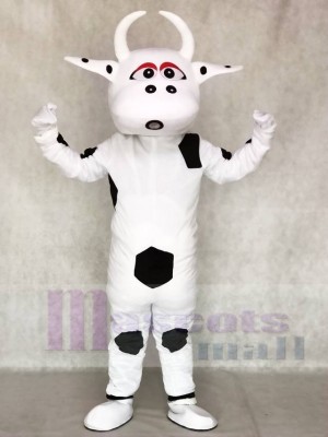 Big Black Dot Cow Mascot Costumes Animal