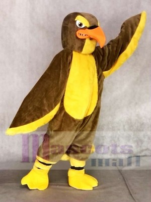 Adult Brown Falcon Mascot Costumes Animal